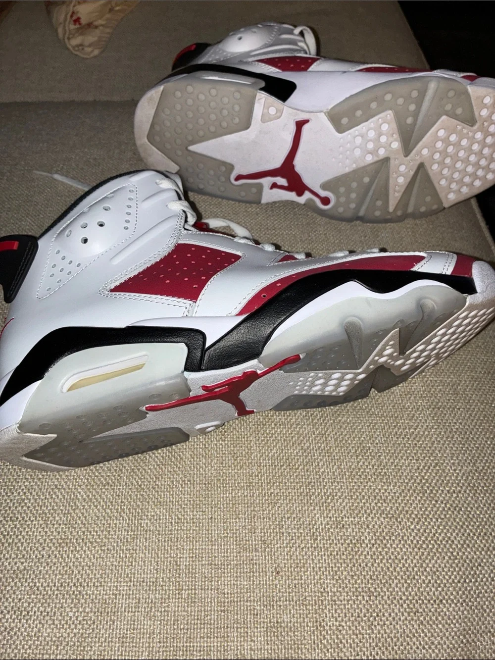 Jordan retro size 8 men’s Sneakers - Red/White/Black